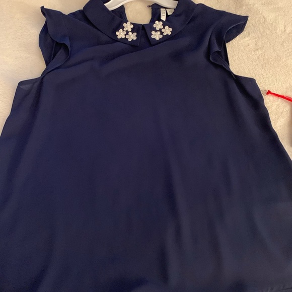 NWT 🔥 Elle collard shell sleeveless top - Picture 6 of 6